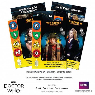 Doctor Who The Miniatures Game: The 4th Doctor store & Companion