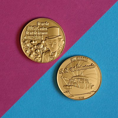 Willy Wonka & the Chocolate Factory Collectible Coin Dreamers Limited Edition