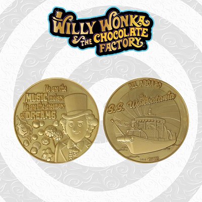 Willy Wonka & the Chocolate Factory Collectible Coin Dreamers Limited Edition