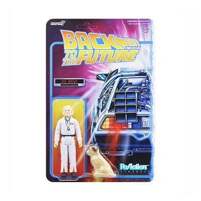 Back To The Future ReAction Action Figurka Doc Brown 10 cm